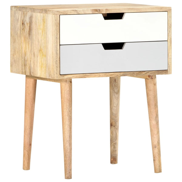 Nachttisch 47 x 35 x 59 cm Mango Massivholz