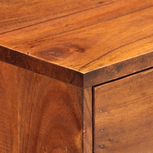 Konsolentisch 100×35×76 cm Massivholz Akazie