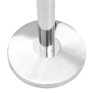 Edelstahl Personenleitsystem Silber