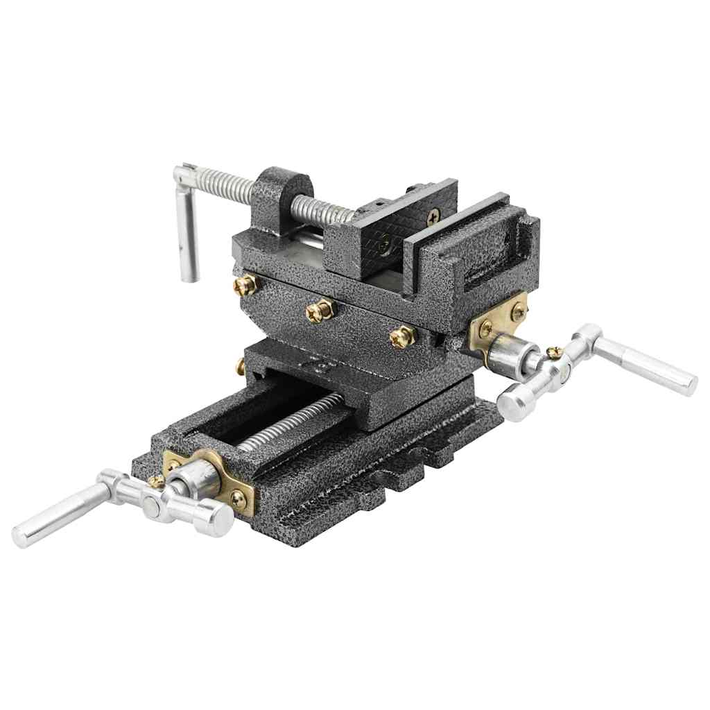 Schraubstock Kreuztisch Handbetrieben 70 mm