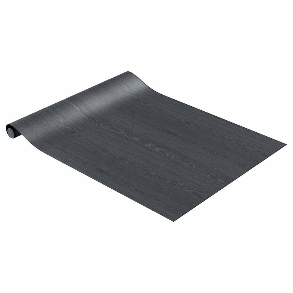 Möbelfolie Selbstklebend Dunkles Holz 500x90 cm PVC