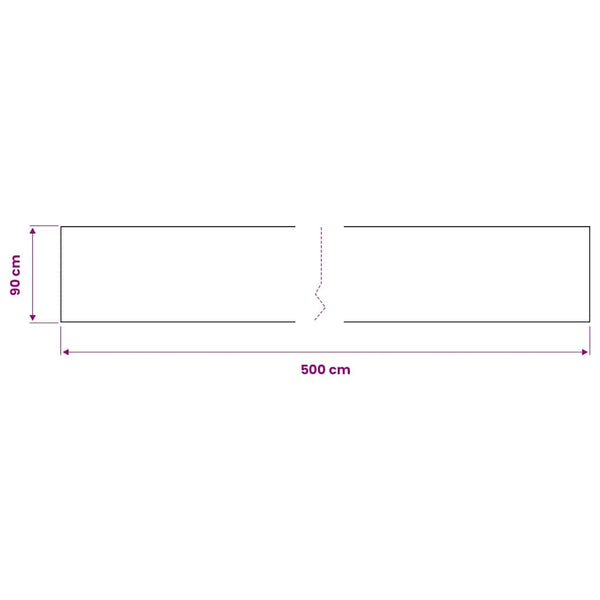 Selbstklebende Möbelfolie Weiß 500 x 90 cm PVC