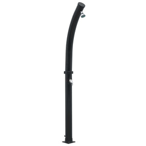 Solardusche Schwarz 20L 214cm
