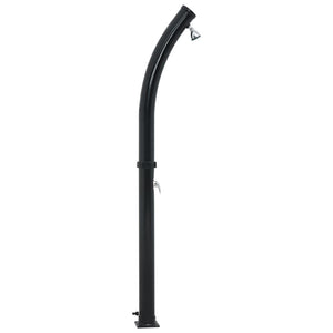 Solardusche Schwarz 20L 214cm