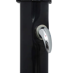 Solardusche Schwarz 20L 214cm