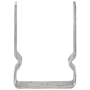 Pfostenträger 6 Stk. Silbern 10×6×15 cm Verzinkter Stahl