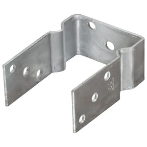 Zaunanker 12 Stück Silber 10x6x15 cm Verzinkter Stahl