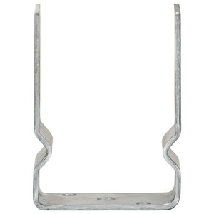 Zaunanker 12 Stück Silber 10x6x15 cm Verzinkter Stahl