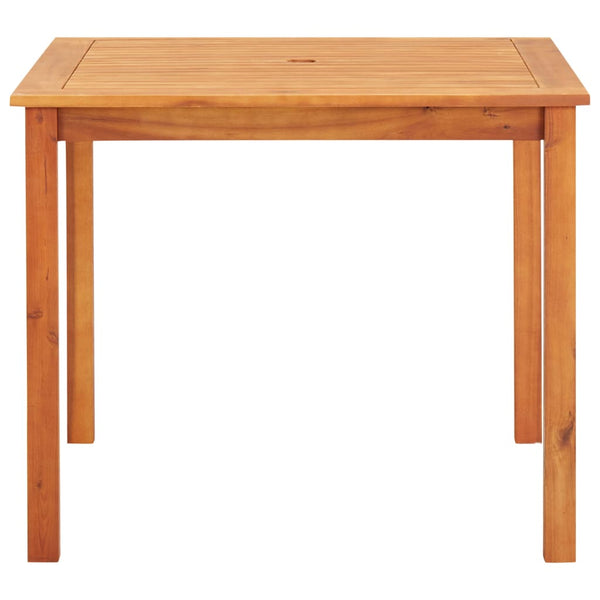 vidaXL Salon de jardin 3 pcs avec coussins Bois d'acacia massif