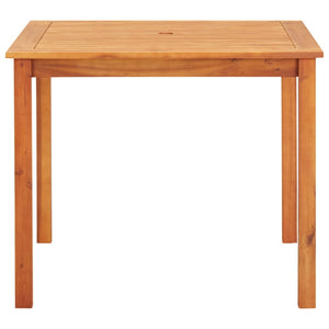 vidaXL Salon de jardin 3 pcs avec coussins Bois d'acacia massif