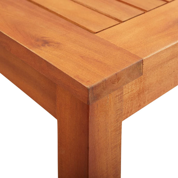 vidaXL Salon de jardin 3 pcs avec coussins Bois d'acacia massif