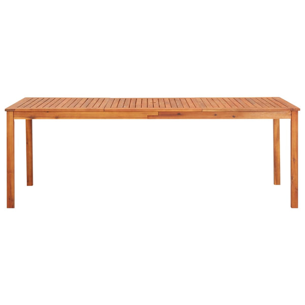 vidaXL Ensemble de salle à manger de jardin 7 pièces avec coussins, bois d'acacia massif