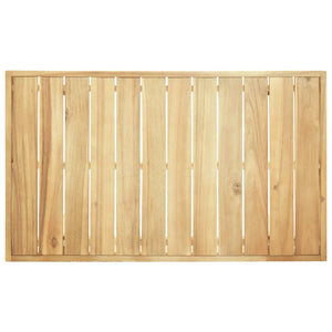 4-tlg. Garten-Lounge-Set mit Kissen Grau Massivholz Akazie