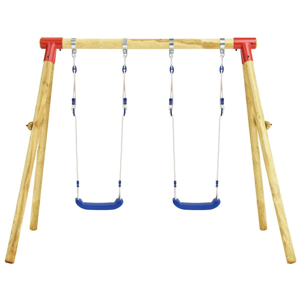 Schaukel-Set 230x130x166 cm Kiefernholz