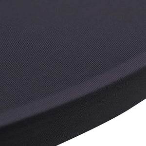 vidaXL Housses de table stretch 4 pcs 80 cm Anthracite