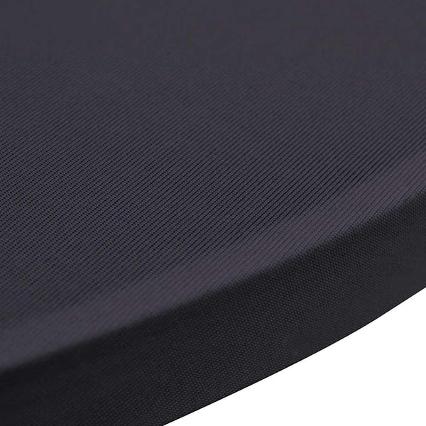 vidaXL Housses de table stretch 4 pcs 80 cm Anthracite