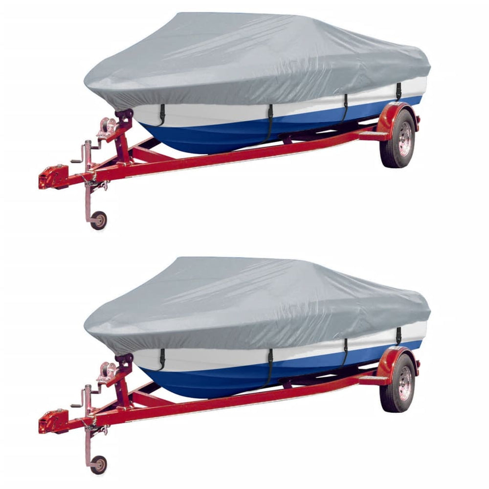 Bootspersenninge 2 Stk. Grau Länge 427-488 cm Breite 173 cm