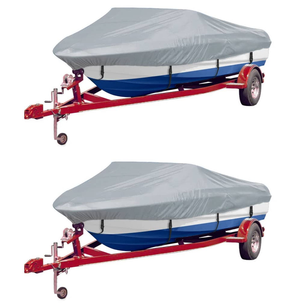 Bootspersenninge 2 Stk. Grau Länge 519-580 cm Breite 294 cm