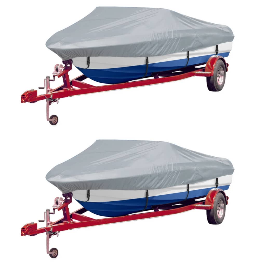Bootspersenninge 2 Stk. Grau Länge 519-580 cm Breite 294 cm