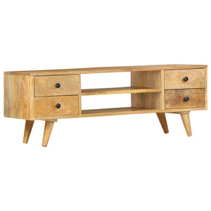 TV-Schrank 110 x 35 x 40 cm Massivholz Mango