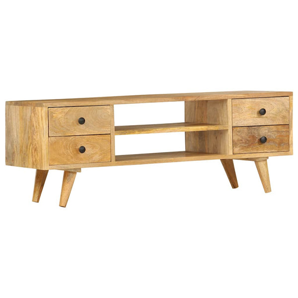 TV-Schrank 110 x 35 x 40 cm Massivholz Mango