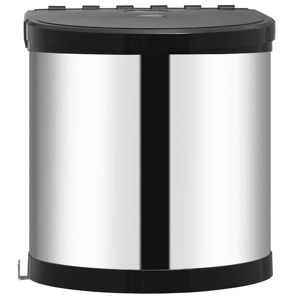 Einbau Mülleimer Edelstahl 8L