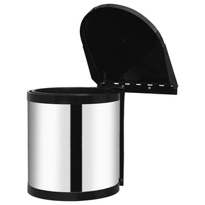 Edelstahl Küchen Mülleimer Einbau - 12L