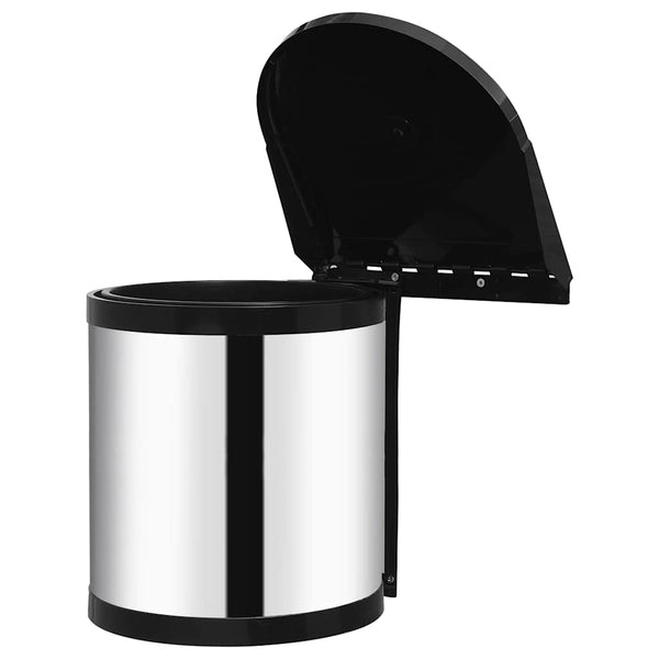 Edelstahl Küchen Mülleimer Einbau - 12L