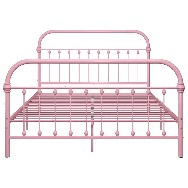 Bettgestell Rosa Metall 120x200 cm