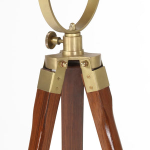 Stehleuchte Dreibein Massivholz Mango 97 cm