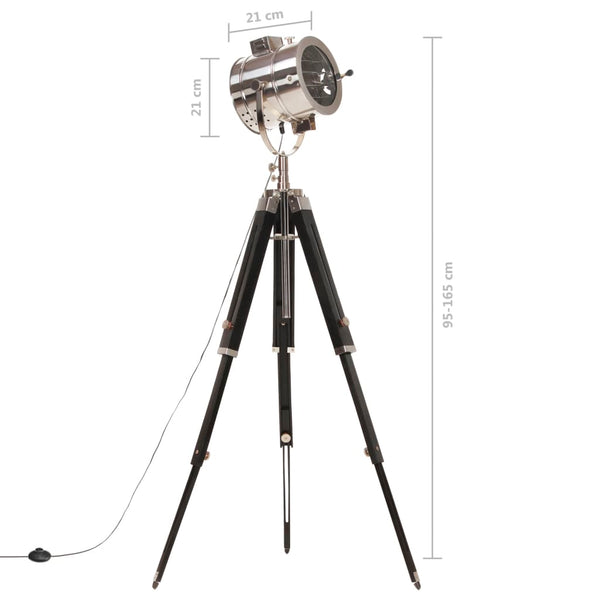 Stativlampe Mango Massivholz 165 cm
