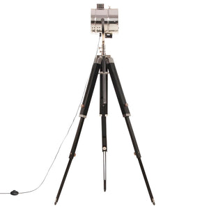 Stativlampe Mango Massivholz 165 cm