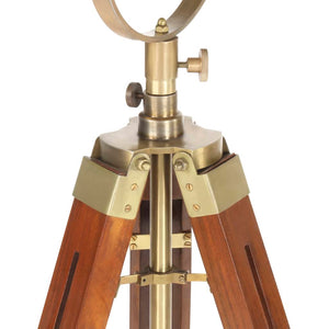 Stehleuchte Dreibein Massivholz Mango 165 cm