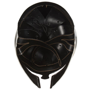 Griechischer Krieger-Helm Antik Replik für LARP Silbern Stahl