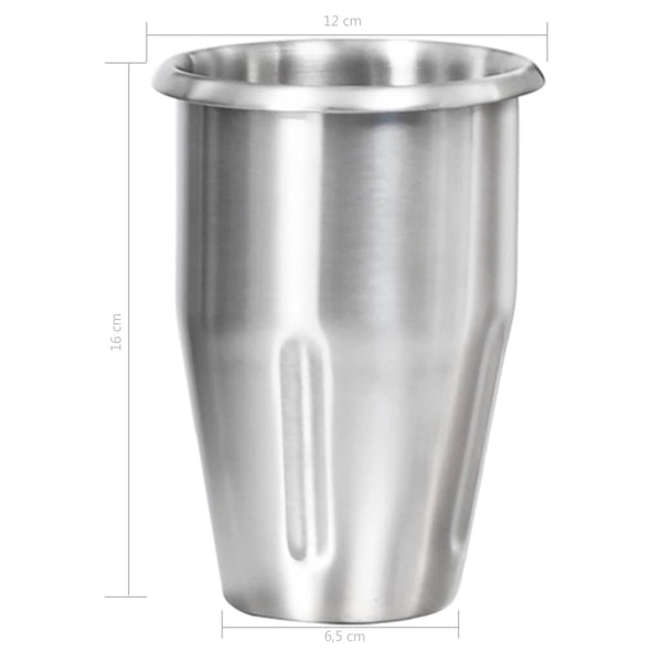Milchshake Mixer mit 2 Bechern
