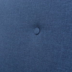 3-tlg. Sofagarnitur Stoff Blau
