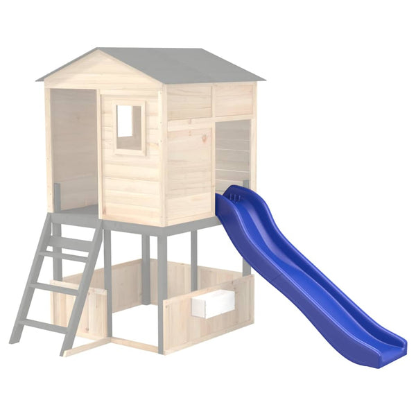 Blaue Kinderrutsche 175 cm