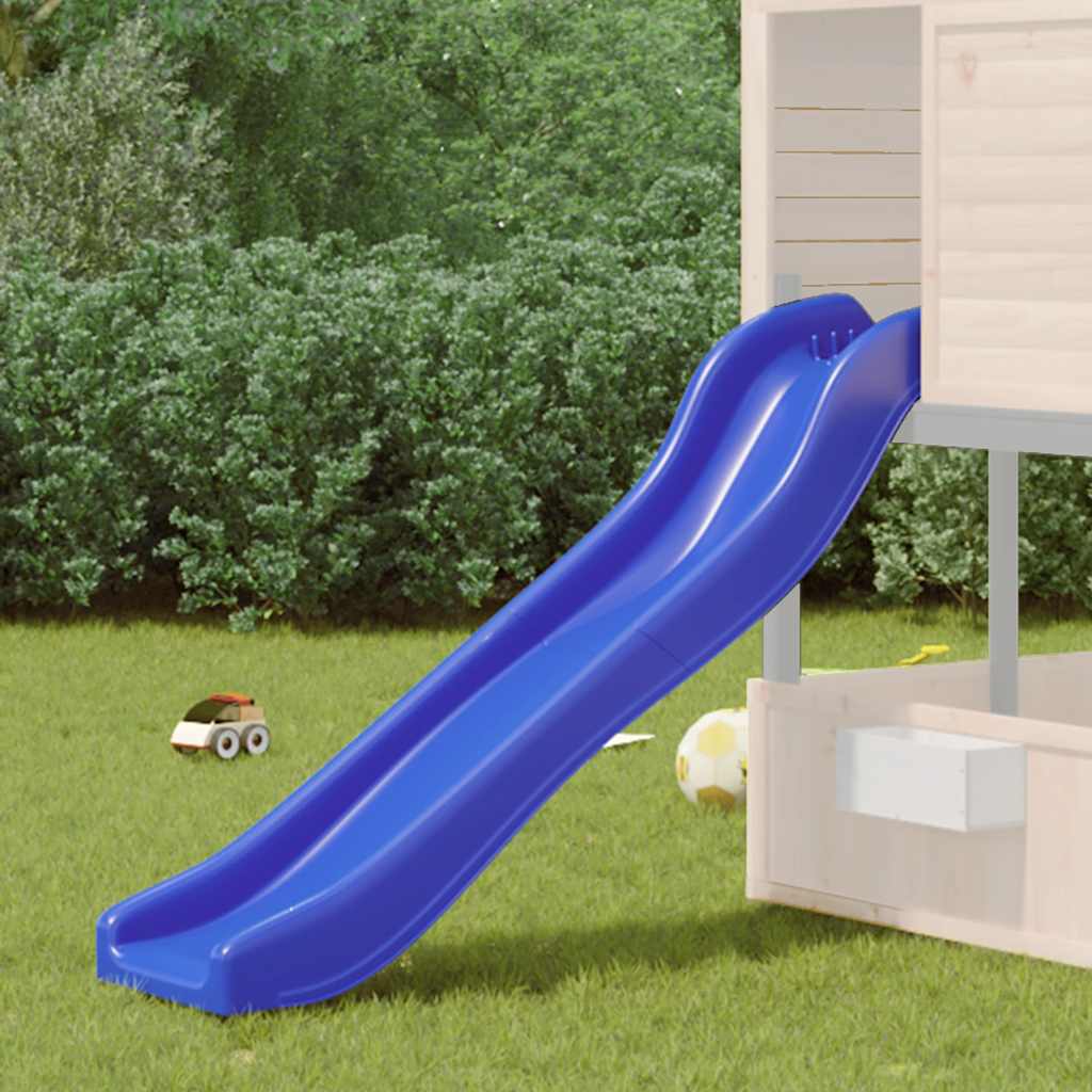 Blaue Kinderrutsche 175 cm