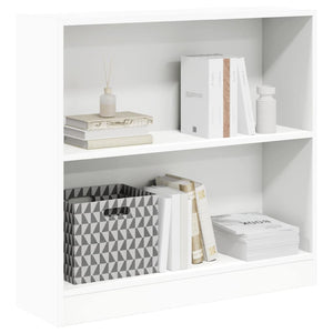 Weißes Bücherregal 80x24x75 cm