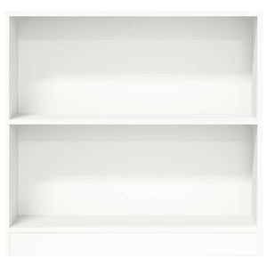 Weißes Bücherregal 80x24x75 cm