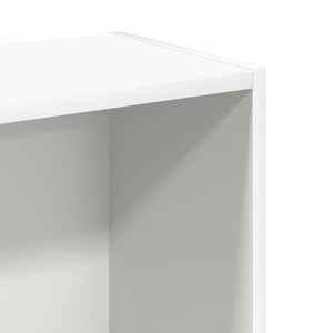 Weißes Bücherregal 80x24x75 cm