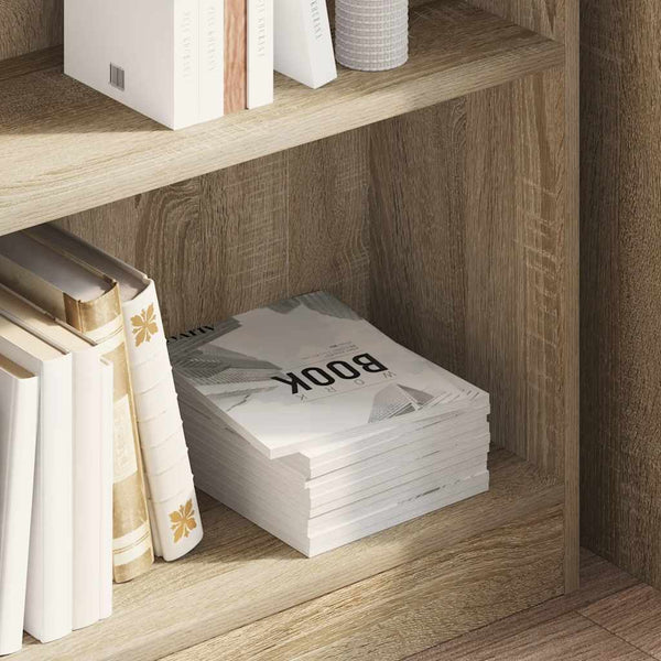 Bücherregal Sonoma Eiche 80 cm