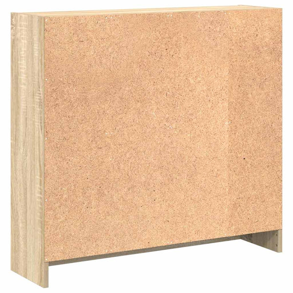 Bücherregal Sonoma Eiche 80 cm
