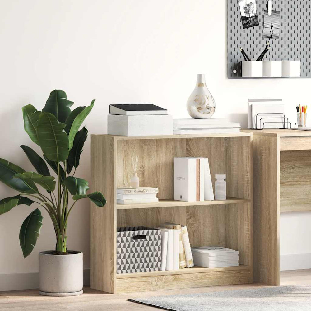 Bücherregal Sonoma Eiche 80 cm