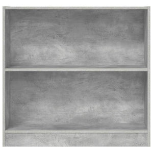 Betongraues Bücherregal 80x75 cm