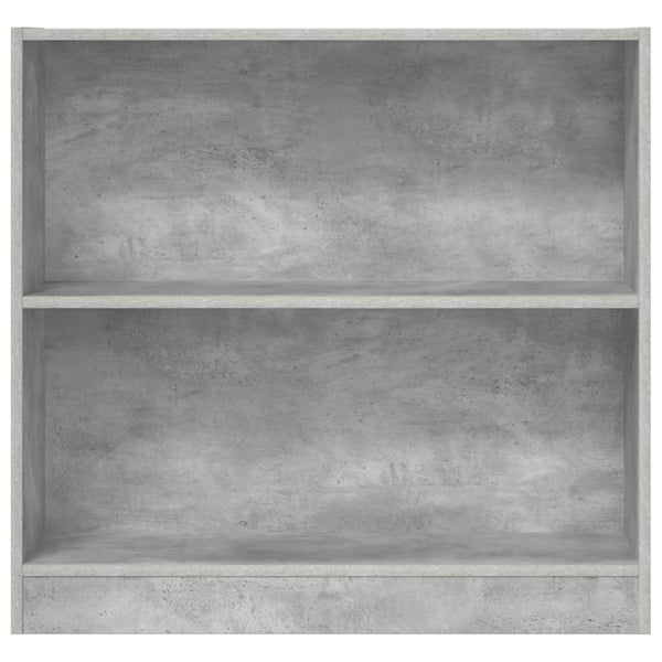 Betongraues Bücherregal 80x75 cm