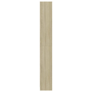 Bücherregal Sonoma Eiche 80x24x175 cm