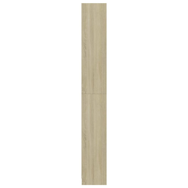 Bücherregal Sonoma Eiche 80x24x175 cm