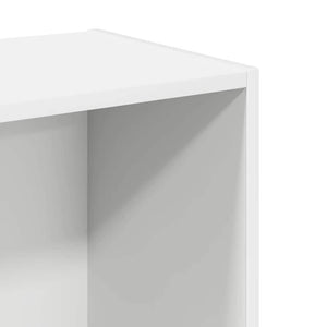 Weißes Bücherregal mit 2 Fächern