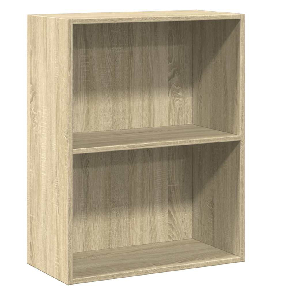 Bücherregal Sonoma Eiche, 2 Fächer